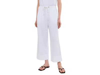 Lilla P Wide Leg Summer Pants In White