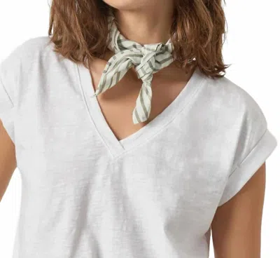 Lilla P Women's Cotton Bandana In Pool Stripe In Multi