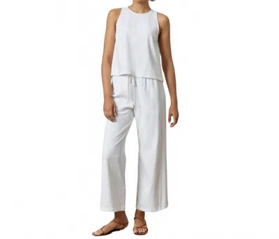Lilla P Women's Seamed Pant In White