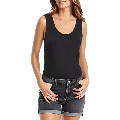 Lilla P Womens Lightweight Cotton Pullover Top In Black