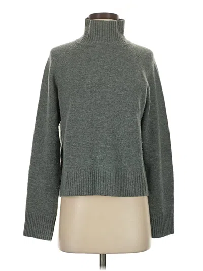 Pre-owned Lilla P Wool Pullover Sweater In Gray