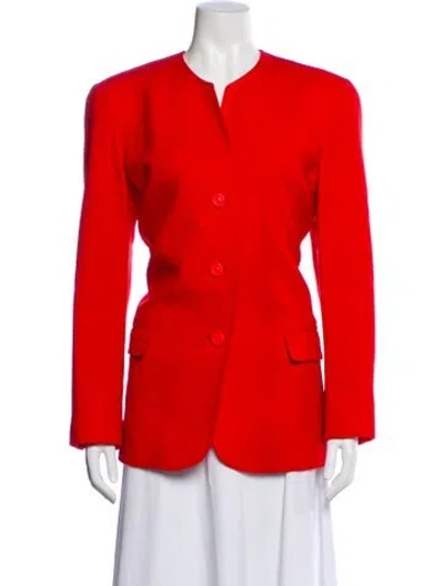 Pre-owned Lilli Ann Blazer In Red