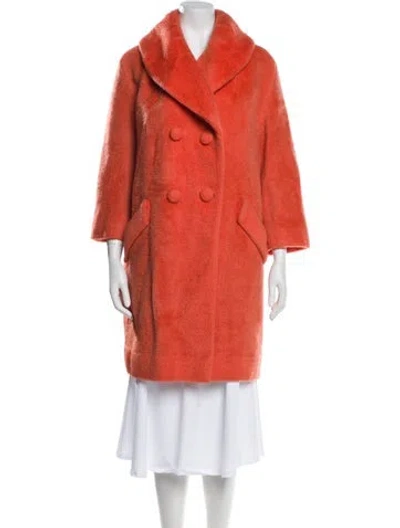 Pre-owned Lilli Ann Vintage 1950's Coat In Orange