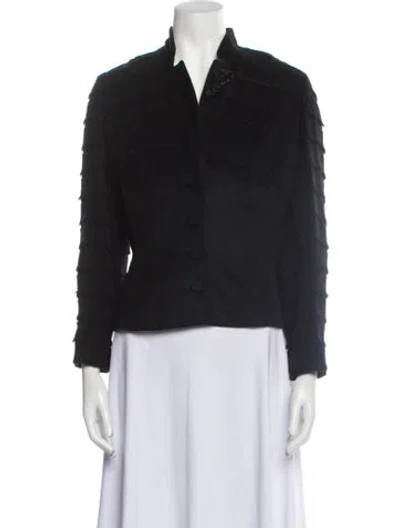 Pre-owned Lilli Ann Vintage 1950's Jacket In Black