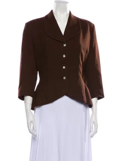 Pre-owned Lilli Ann Vintage 1950's Jacket In Brown