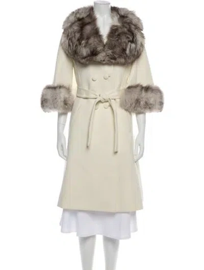 Pre-owned Lilli Ann Vintage 1960's Coat In Neutral