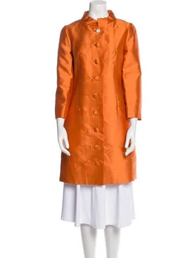 Pre-owned Lilli Ann Vintage 1960's Coat In Orange