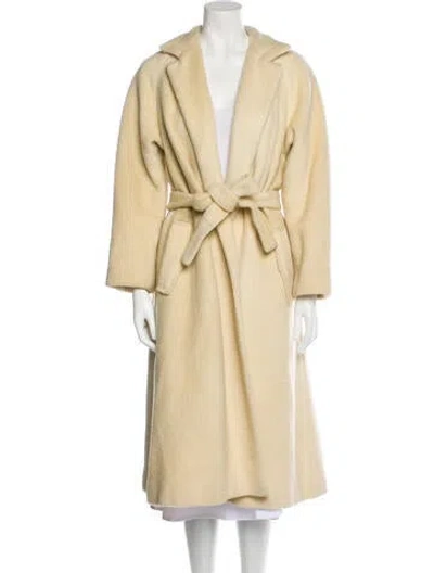 Pre-owned Lilli Ann Vintage 1960's Faux Fur Coat In Neutral