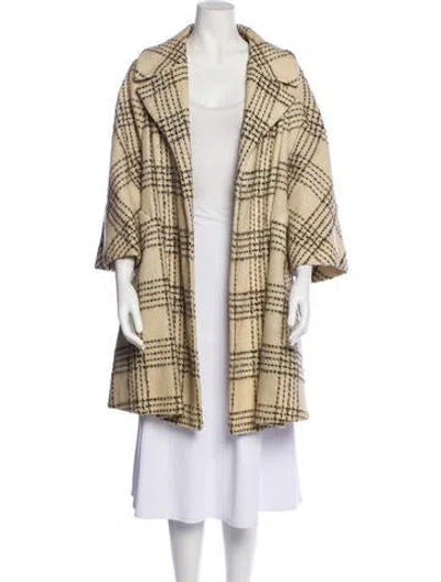 Pre-owned Lilli Ann Vintage Late 1960's - Early 1970's Coat In Neutral