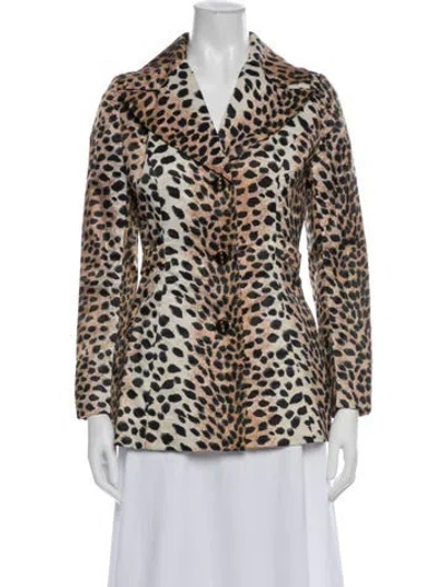 Pre-owned Lilli Ann Vintage Late 1960's - Early 1970's Jacket In Neutral