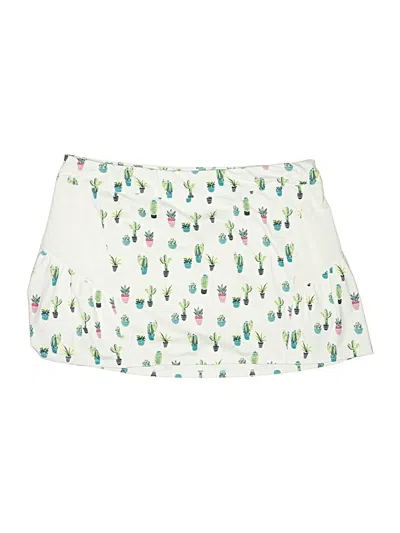 Pre-owned Lillie Green Active Skort In White