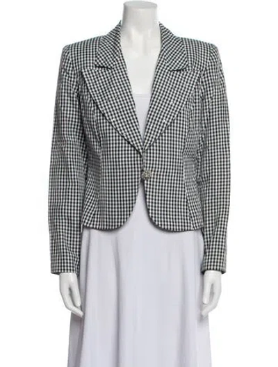 Pre-owned Lillie Rubin Vintage 1980's Blazer In Black