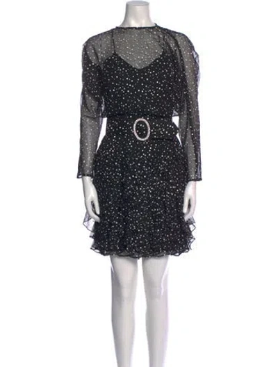Pre-owned Lillie Rubin Vintage Knee-length Dress In Multi