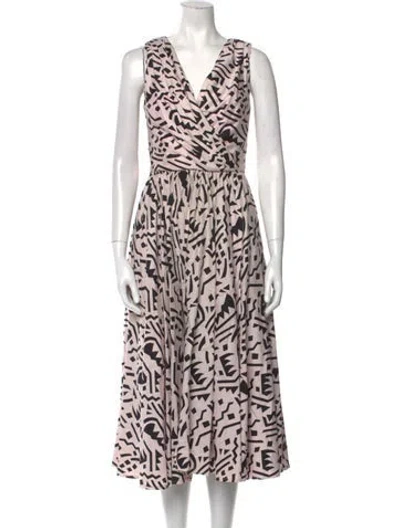 Pre-owned Lillie Rubin Vintage Long Dress In Pink