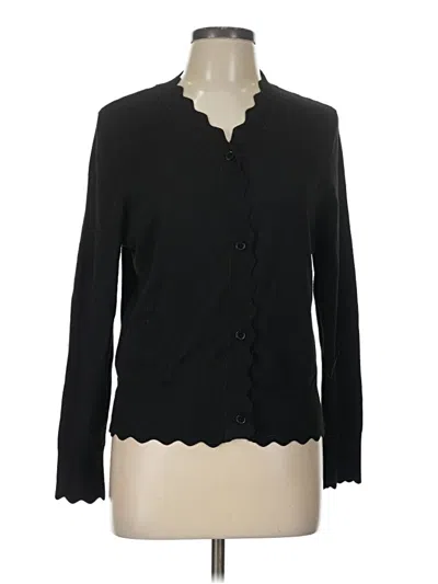 Pre-owned Lillusory Cardigan Sweater In Black