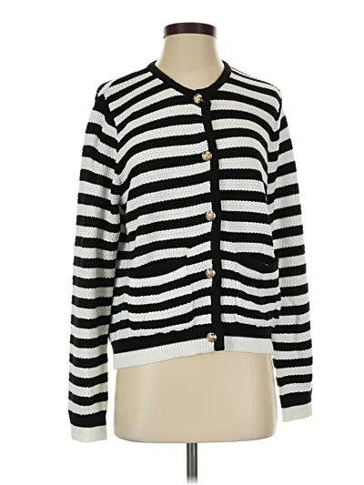 Lillusory Cardigan Sweater In Black