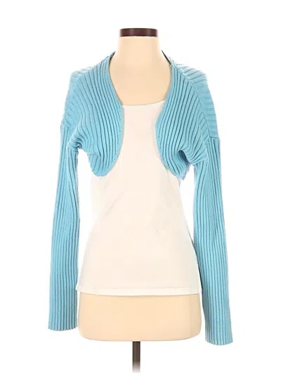 Pre-owned Lillusory Cardigan Sweater In Blue