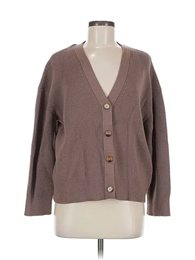 Pre-owned Lillusory Cardigan Sweater In Brown