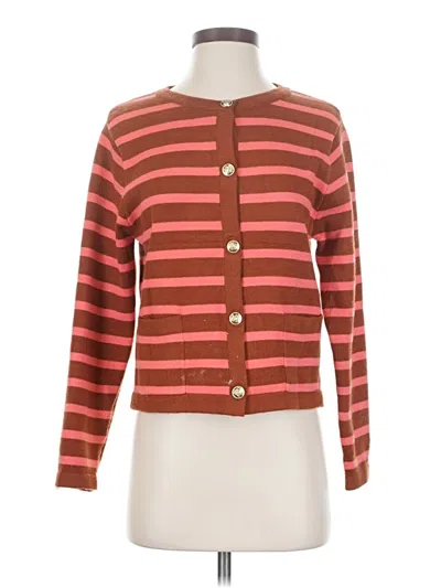 Pre-owned Lillusory Cardigan Sweater In Brown