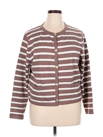 Pre-owned Lillusory Cardigan Sweater In Brown
