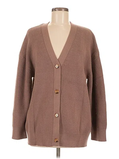 Pre-owned Lillusory Cardigan Sweater In Brown