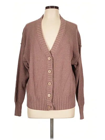 Pre-owned Lillusory Cardigan Sweater In Brown