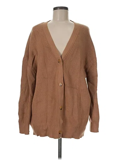 Pre-owned Lillusory Cardigan Sweater In Brown