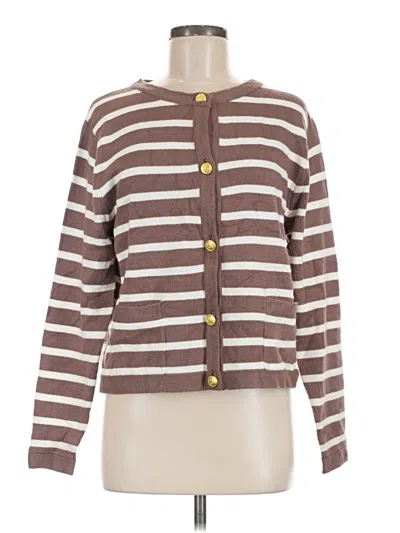 Pre-owned Lillusory Cardigan Sweater In Brown