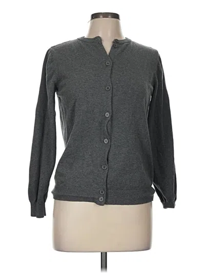 Pre-owned Lillusory Cardigan Sweater In Gray