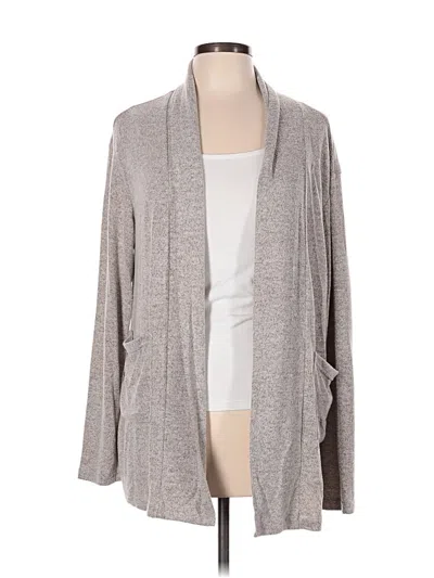 Pre-owned Lillusory Cardigan Sweater In Gray