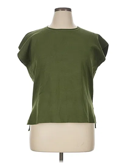 Pre-owned Lillusory Cardigan Sweater In Green