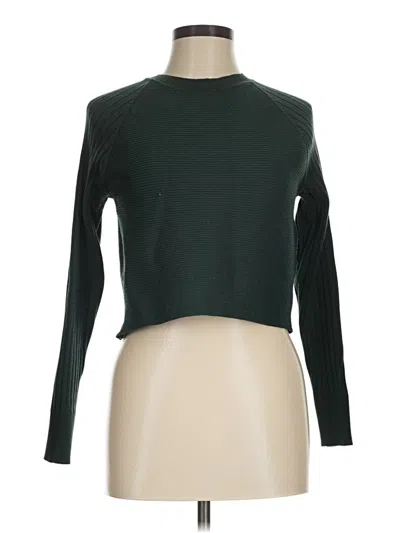 Pre-owned Lillusory Cardigan Sweater In Green