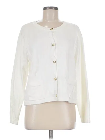 Pre-owned Lillusory Cardigan Sweater In Ivory