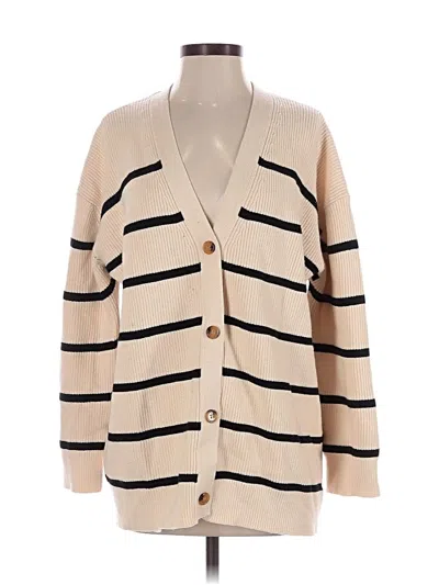 Pre-owned Lillusory Cardigan Sweater In Ivory