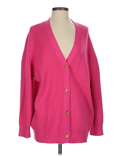Pre-owned Lillusory Cardigan Sweater In Pink