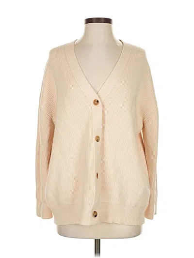 Pre-owned Lillusory Cardigan Sweater In Tan