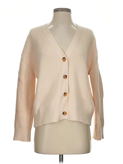 Pre-owned Lillusory Cardigan Sweater In Tan