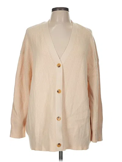 Pre-owned Lillusory Cardigan Sweater In Tan