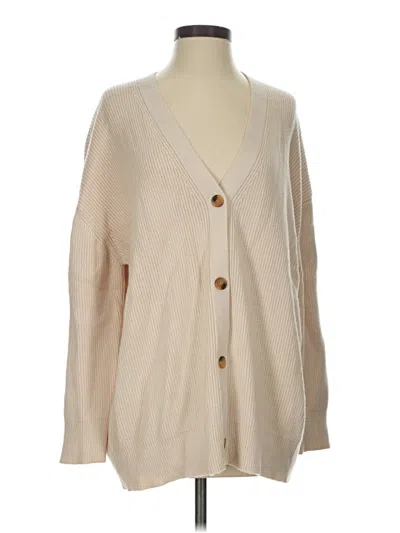 Pre-owned Lillusory Cardigan Sweater In Tan