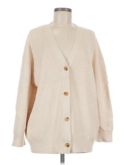 Pre-owned Lillusory Cardigan Sweater In Tan
