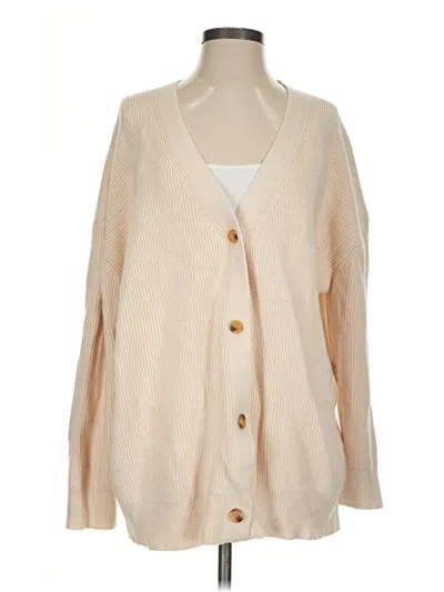 Pre-owned Lillusory Cardigan Sweater In Tan