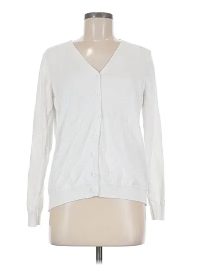 Pre-owned Lillusory Cardigan Sweater In White