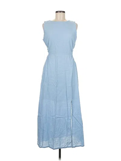 Pre-owned Lillusory Casual Dress In Blue