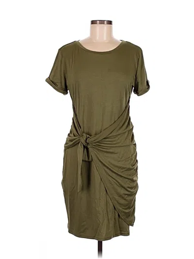 Lillusory Casual Dress In Green