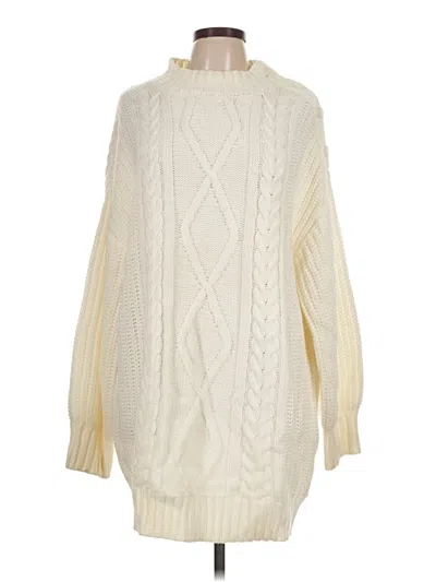 Pre-owned Lillusory Casual Dress In Ivory