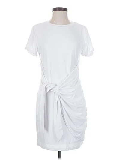 Pre-owned Lillusory Casual Dress In White