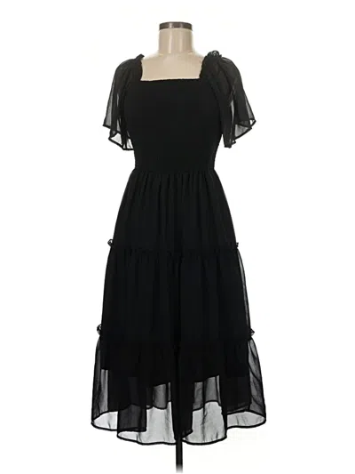 Pre-owned Lillusory Cocktail Dress In Black