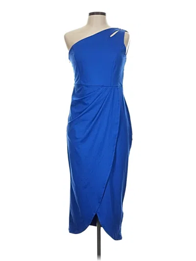 Pre-owned Lillusory Cocktail Dress In Blue