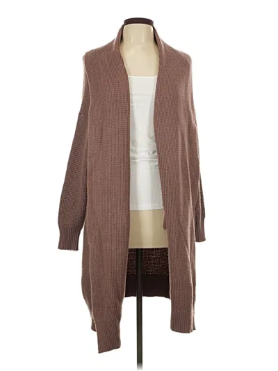 Pre-owned Lillusory Kimono In Brown