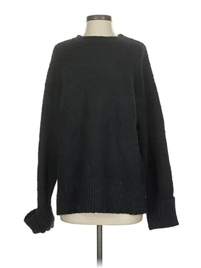 Pre-owned Lillusory Pullover Sweater In Black